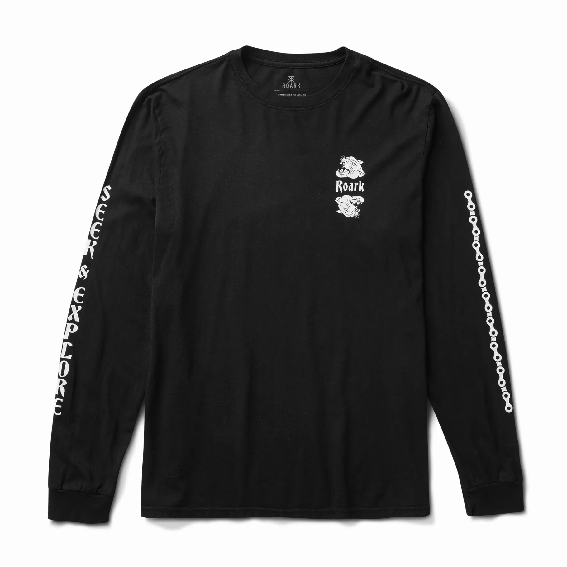 Roark Best Sellers-Jamie Thomas Long Sleeve Organic Cotton Tee